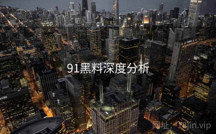 91黑料深度分析